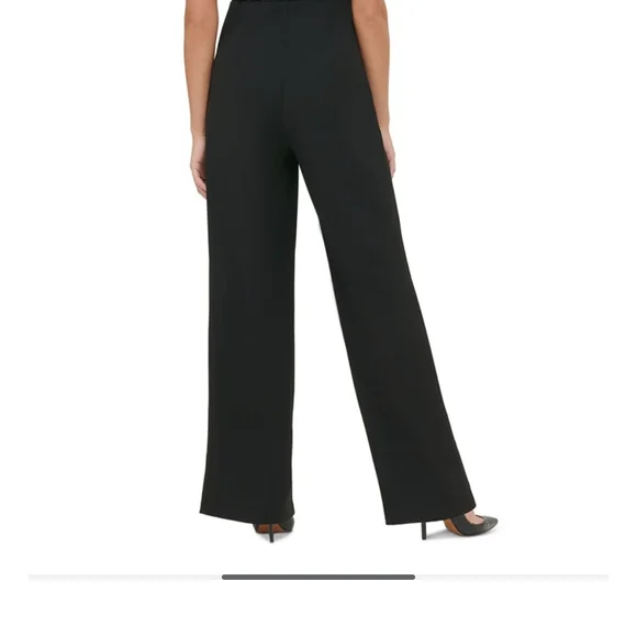 Tommy Hilfiger Black Jumpsuit with White Collar - Picture 2 of 6